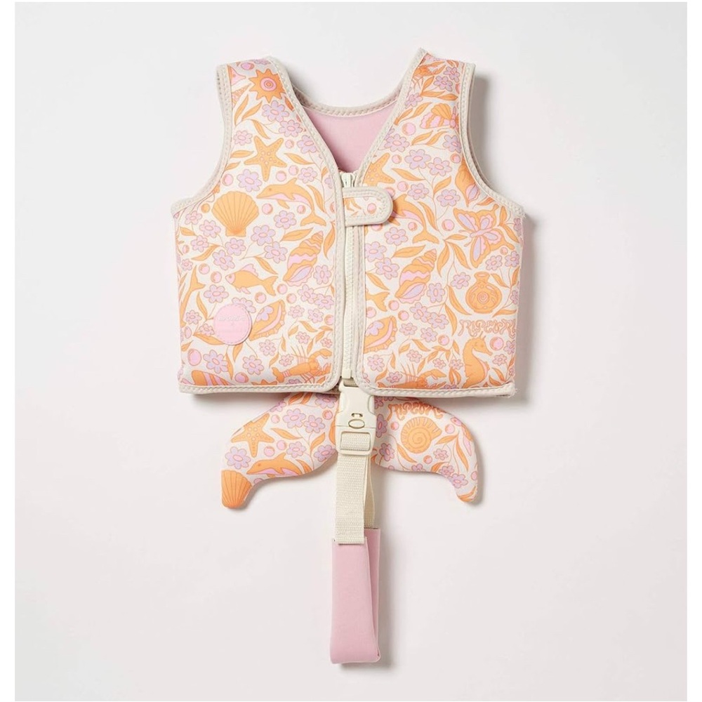 Sunnylife Rip Curl Baby Swim Vest Ocean Magic Pink